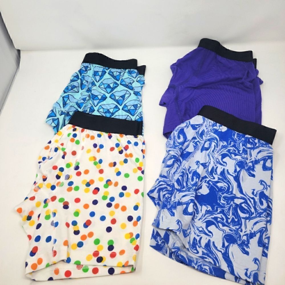 NEW MeUndies Lot of 4 Boxer Briefs/trunks Underwear Mens Size Small